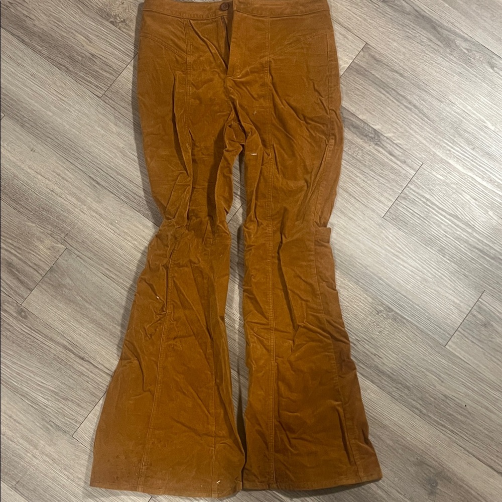 Free People Flared Corduroy Pants